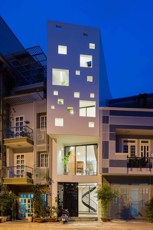 thiết kế vườn xanh trong nhà