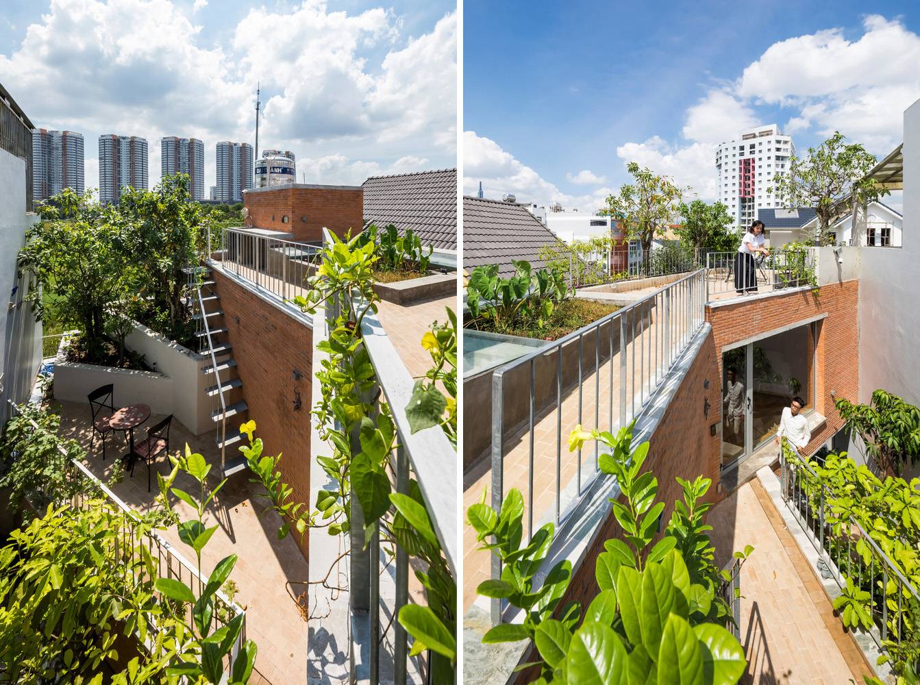 Giữa Sài Gòn có một căn nhà phố xanh mát từ trong ra ngoài mang tên hà house