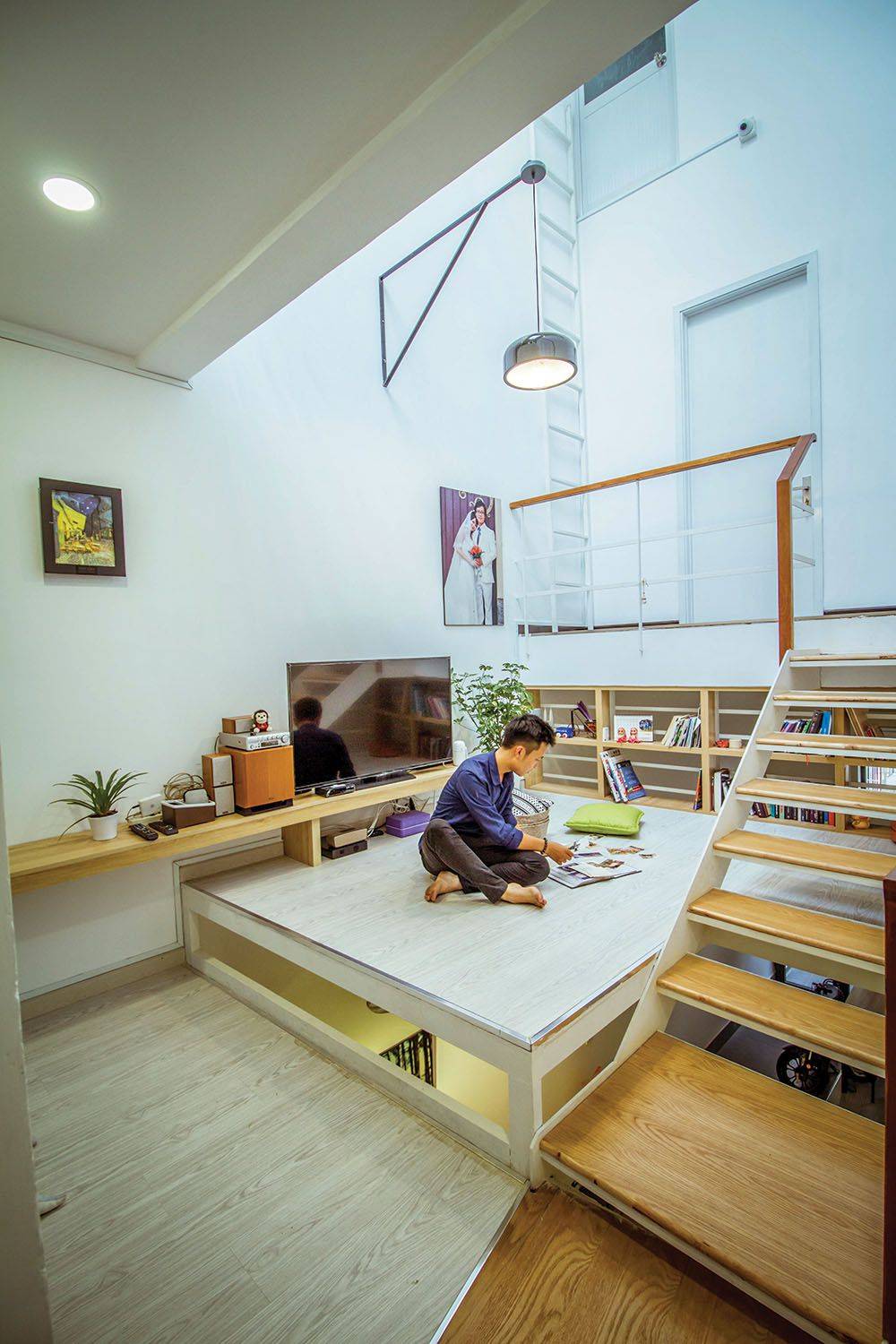 Điều gì đặc biệt ở căn nhà 2 tầng không có phòng khách