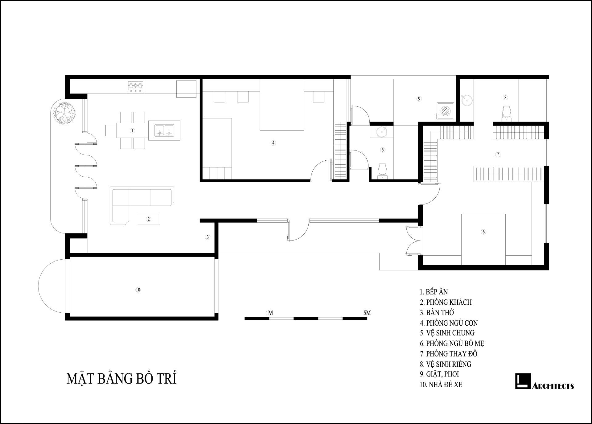 Kam House - Ngôi nhà cấp 4 hiện đại là thành quả xứng đáng của gia chủ sau nhiều năm thăng trầm