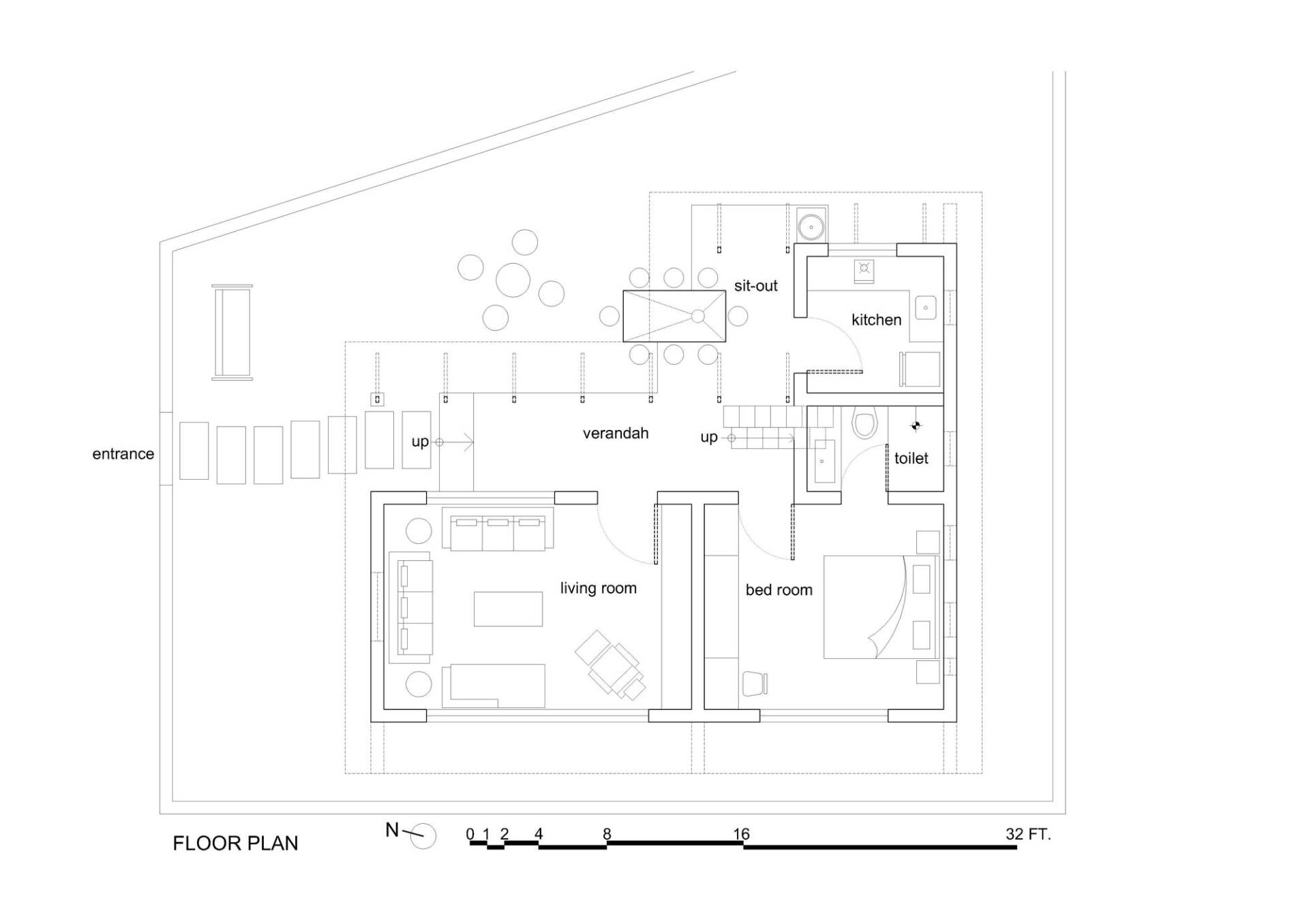 Palasvada Residence - Ngôi nhà gạch đỏ, mái vát, và những khoảng xanh tươi mát chan hòa với thiên nhiên