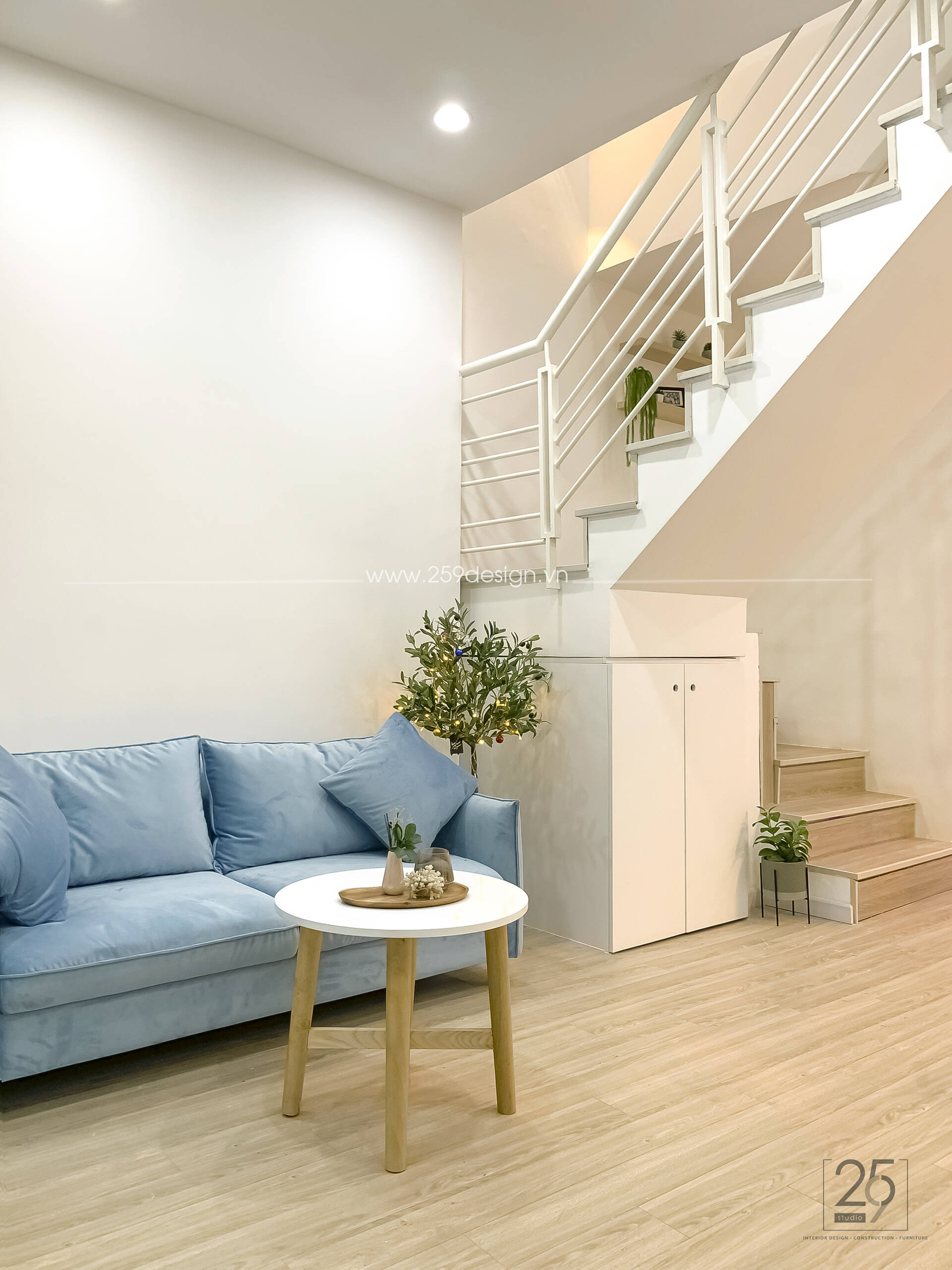 Cải tạo căn nhà 52m2 tăm tối, bí bách thành không gian rộng thoáng, tiện nghi bất ngờ