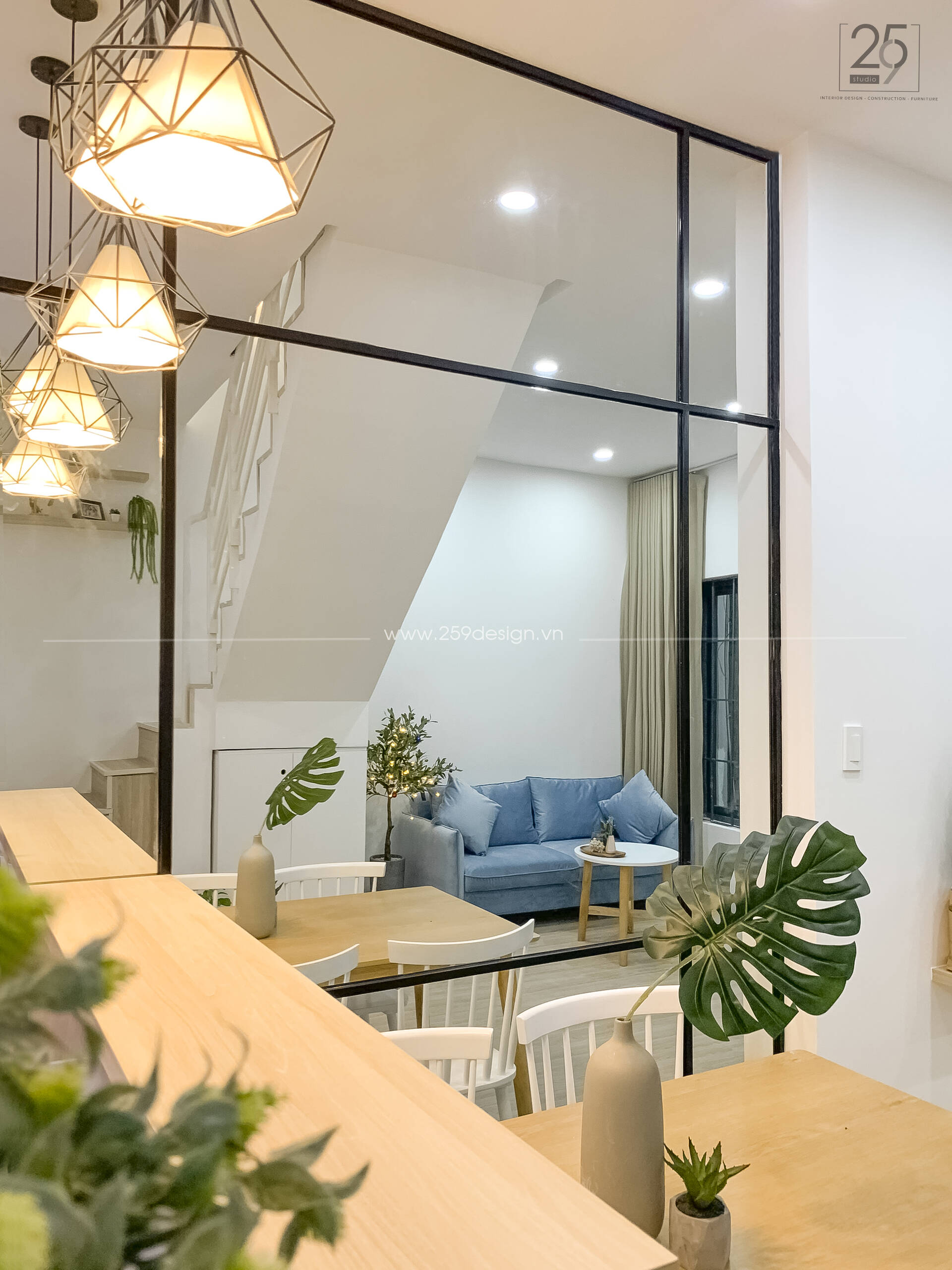 Cải tạo căn nhà 52m2 tăm tối, bí bách thành không gian rộng thoáng, tiện nghi bất ngờ