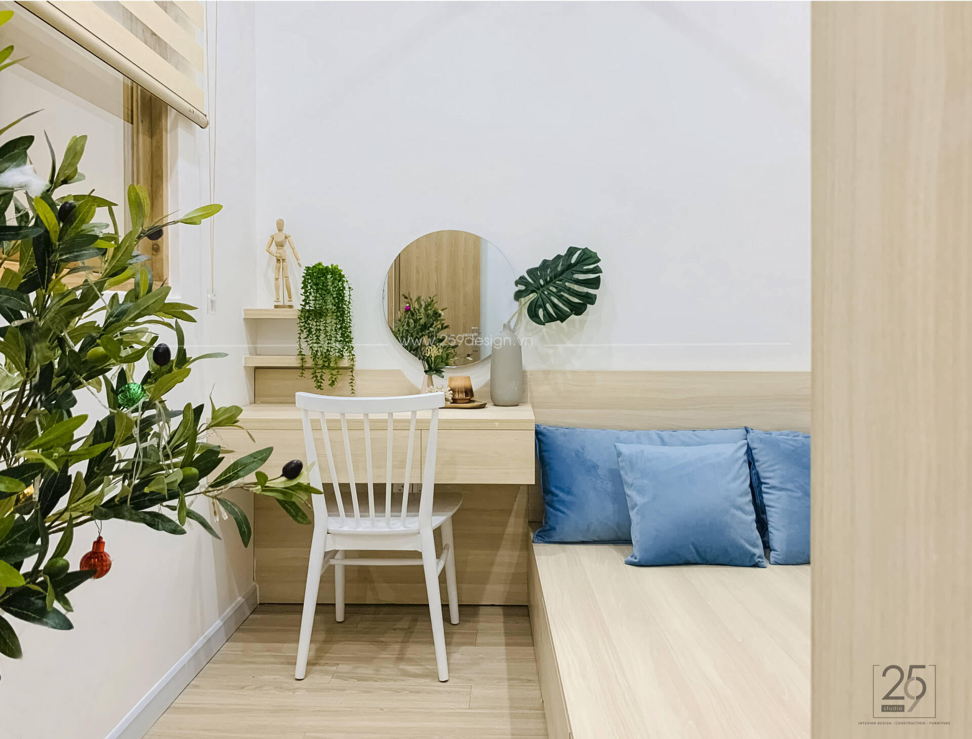 Cải tạo căn nhà 52m2 tăm tối, bí bách thành không gian rộng thoáng, tiện nghi bất ngờ