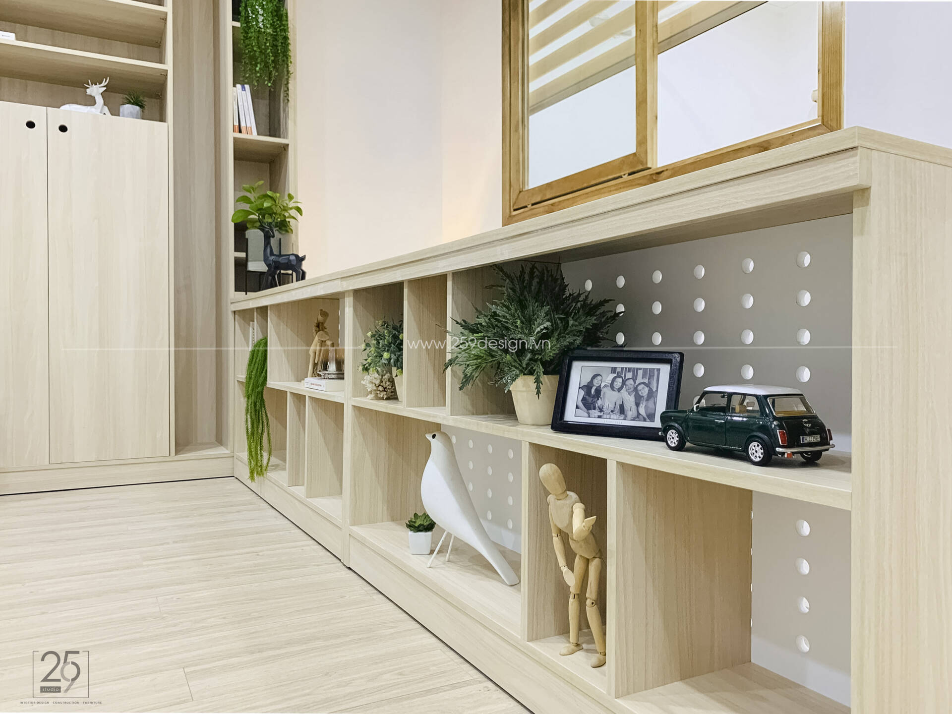 Cải tạo căn nhà 52m2 tăm tối, bí bách thành không gian rộng thoáng, tiện nghi bất ngờ