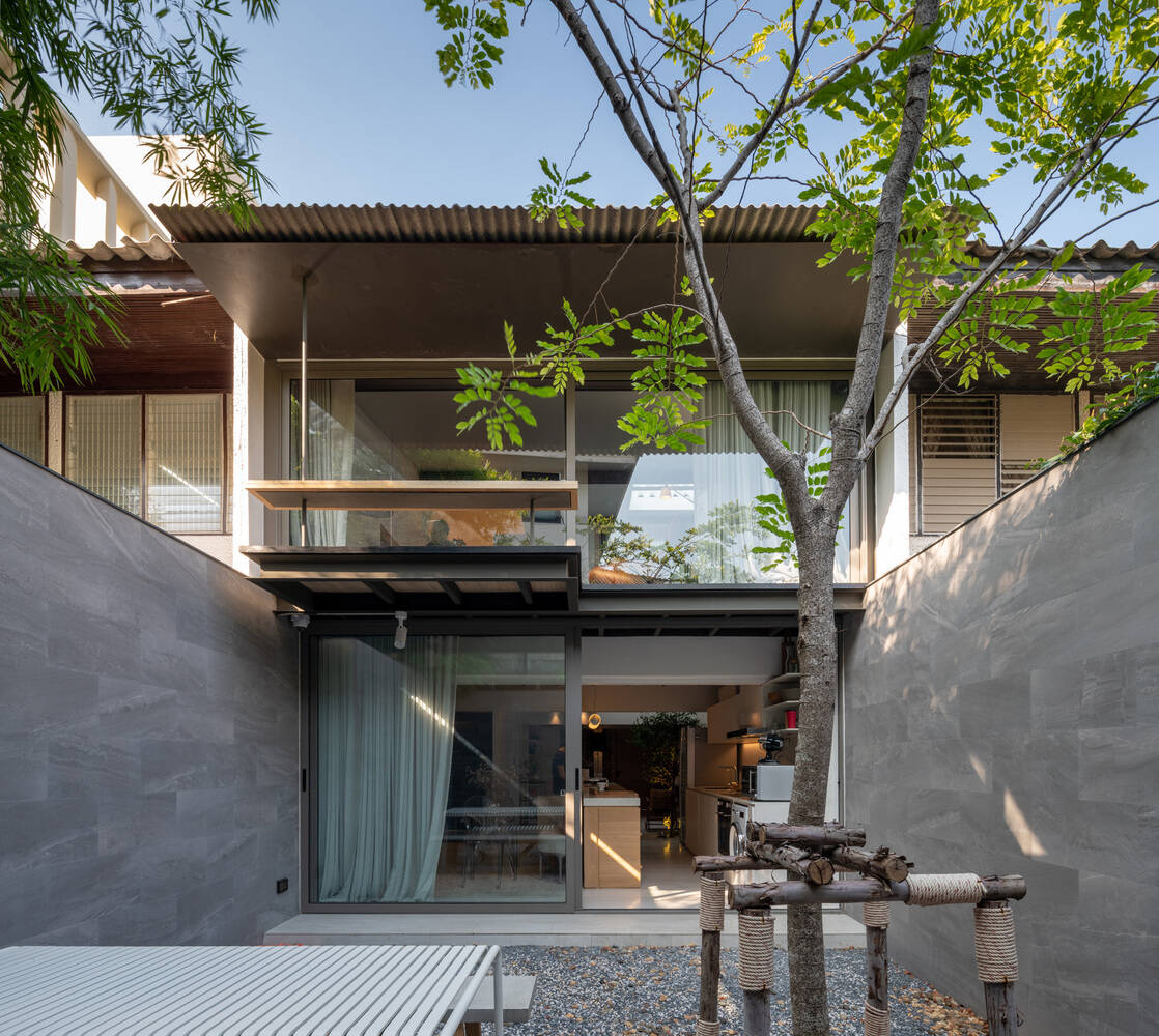 Ngôi nhà 150m2 thoáng mát