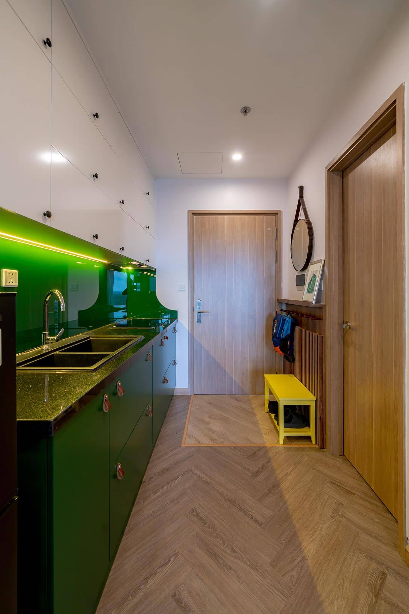cải tạo căn hộ nhỏ 28m2