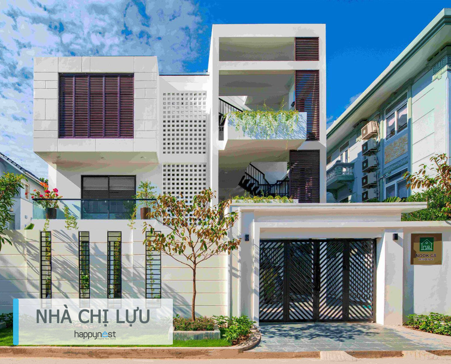 Tổng hợp 5 thiết kế nhà 3 tầng hiện đại, có nhà đẹp lung linh như resort 5 sao