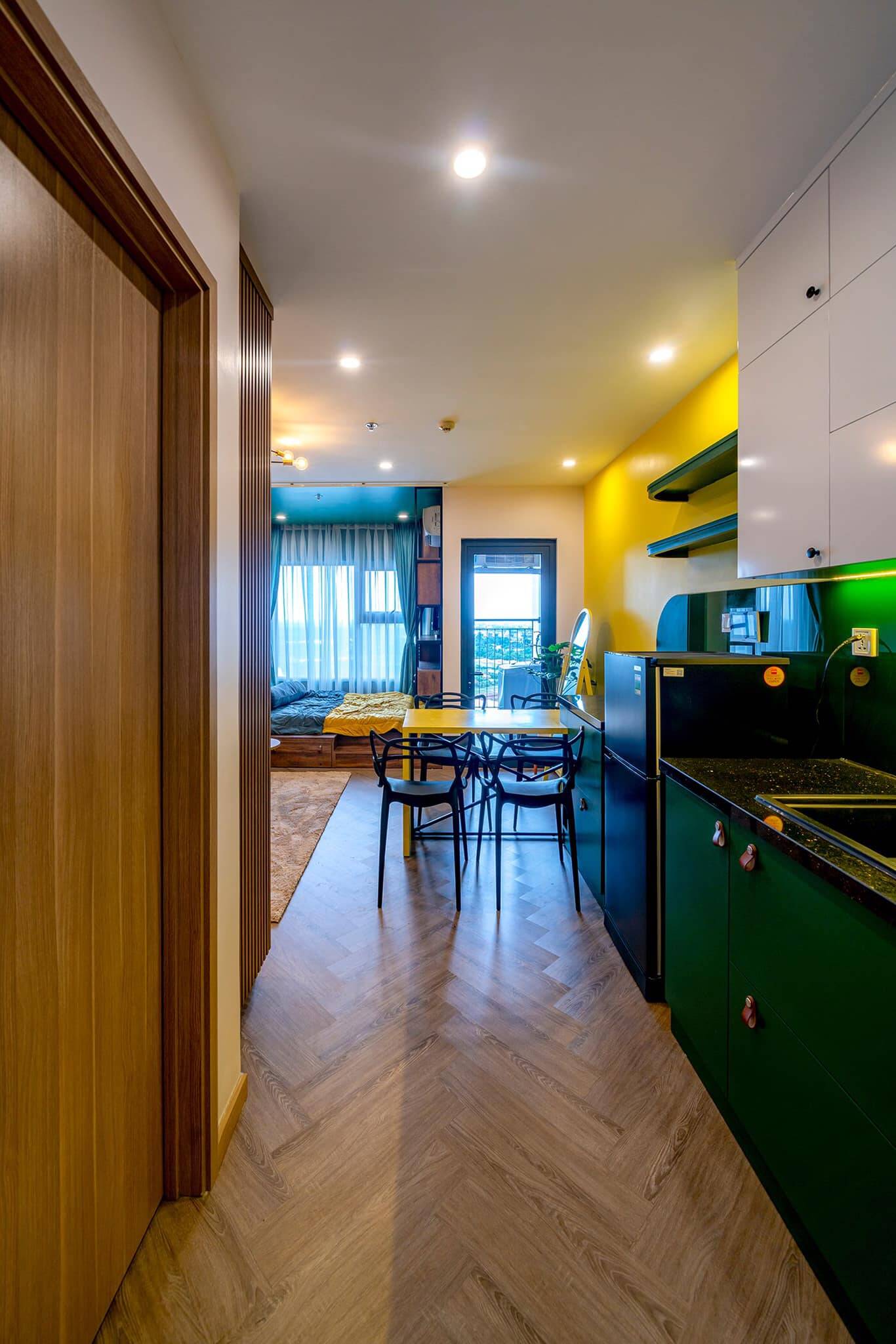 cải tạo căn hộ nhỏ 28m2