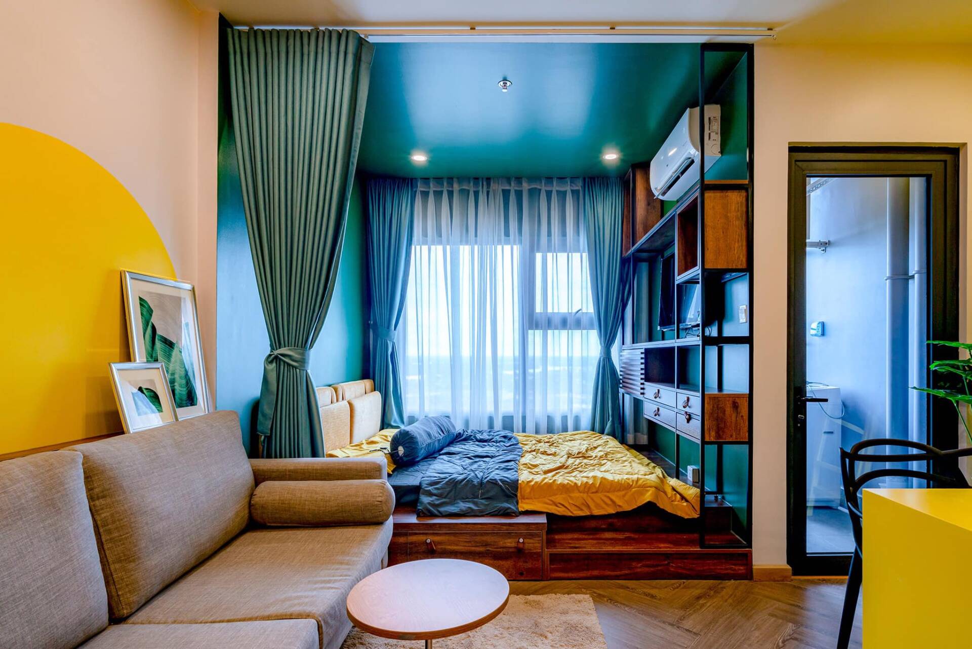 cải tạo căn hộ nhỏ 28m2