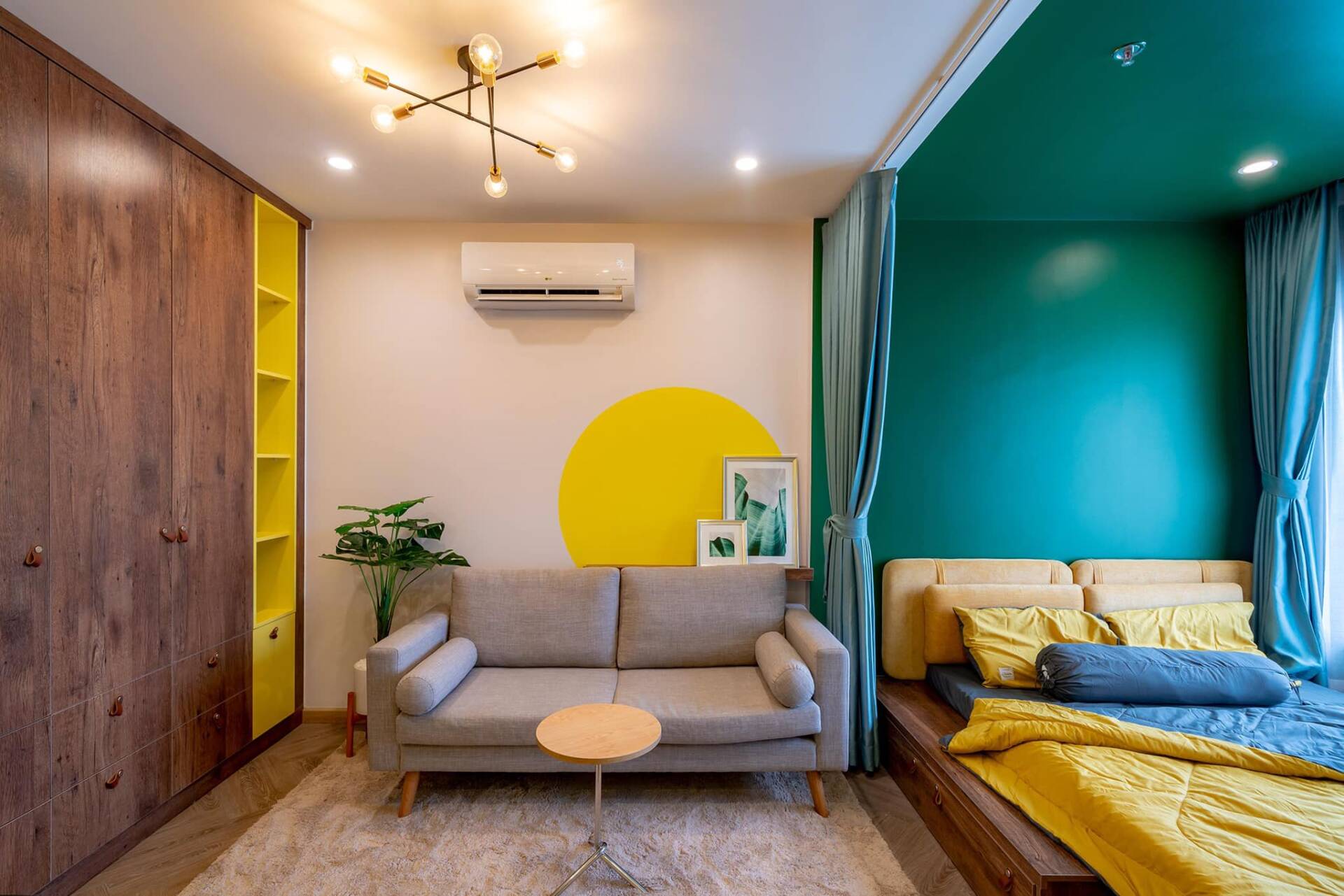 cải tạo căn hộ nhỏ 28m2