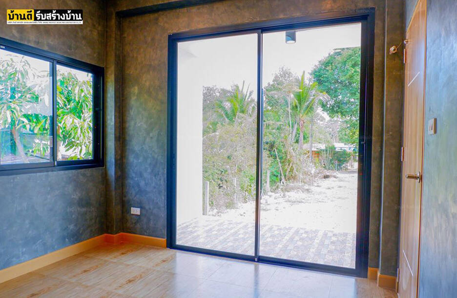 Nhà 1 tầng thiết kế theo phong cách tối giản, công năng 3 phòng ngủ, 2 wc, chi phí khoảng hơn 1 tỷ đồng