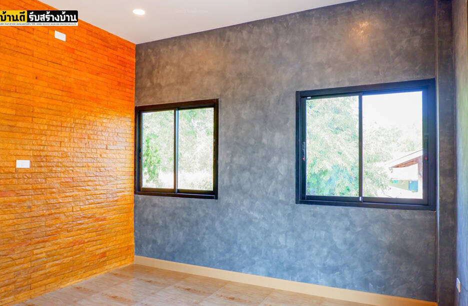 Nhà 1 tầng thiết kế theo phong cách tối giản, công năng 3 phòng ngủ, 2 wc, chi phí khoảng hơn 1 tỷ đồng