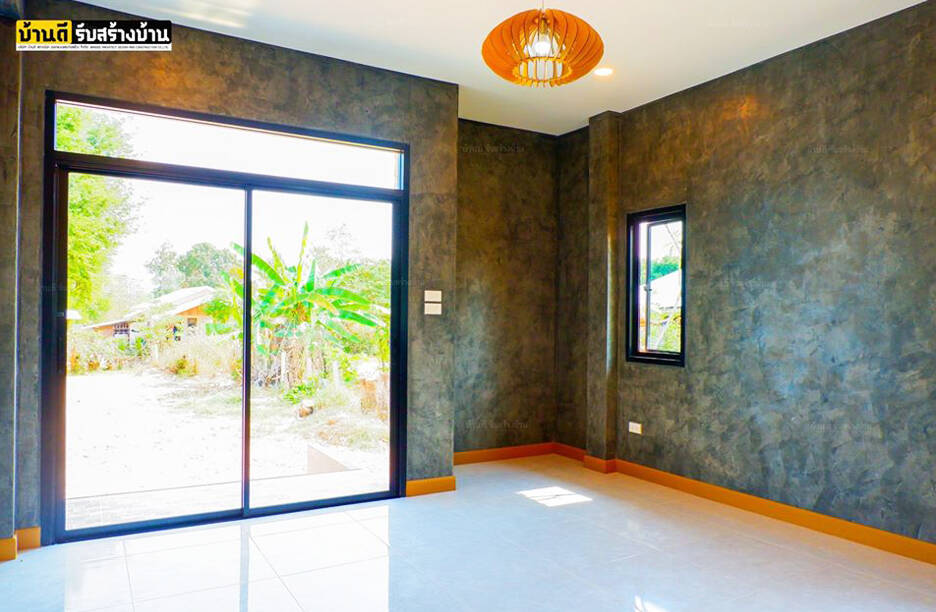 Nhà 1 tầng thiết kế theo phong cách tối giản, công năng 3 phòng ngủ, 2 wc, chi phí khoảng hơn 1 tỷ đồng