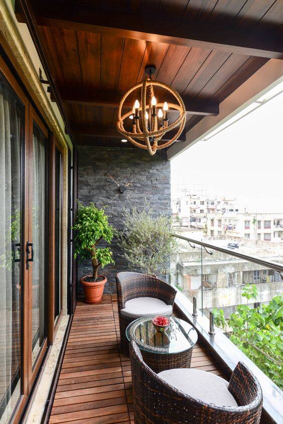 20 mẫu thiết kế ban công rộng từ 5m2 - 10m2, mở ra cả khoảng trời rộng thoáng cho căn nhà