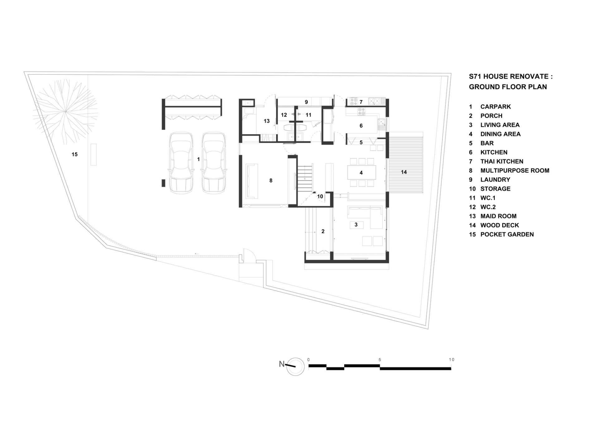 Nhà phố 30 năm tuổi 