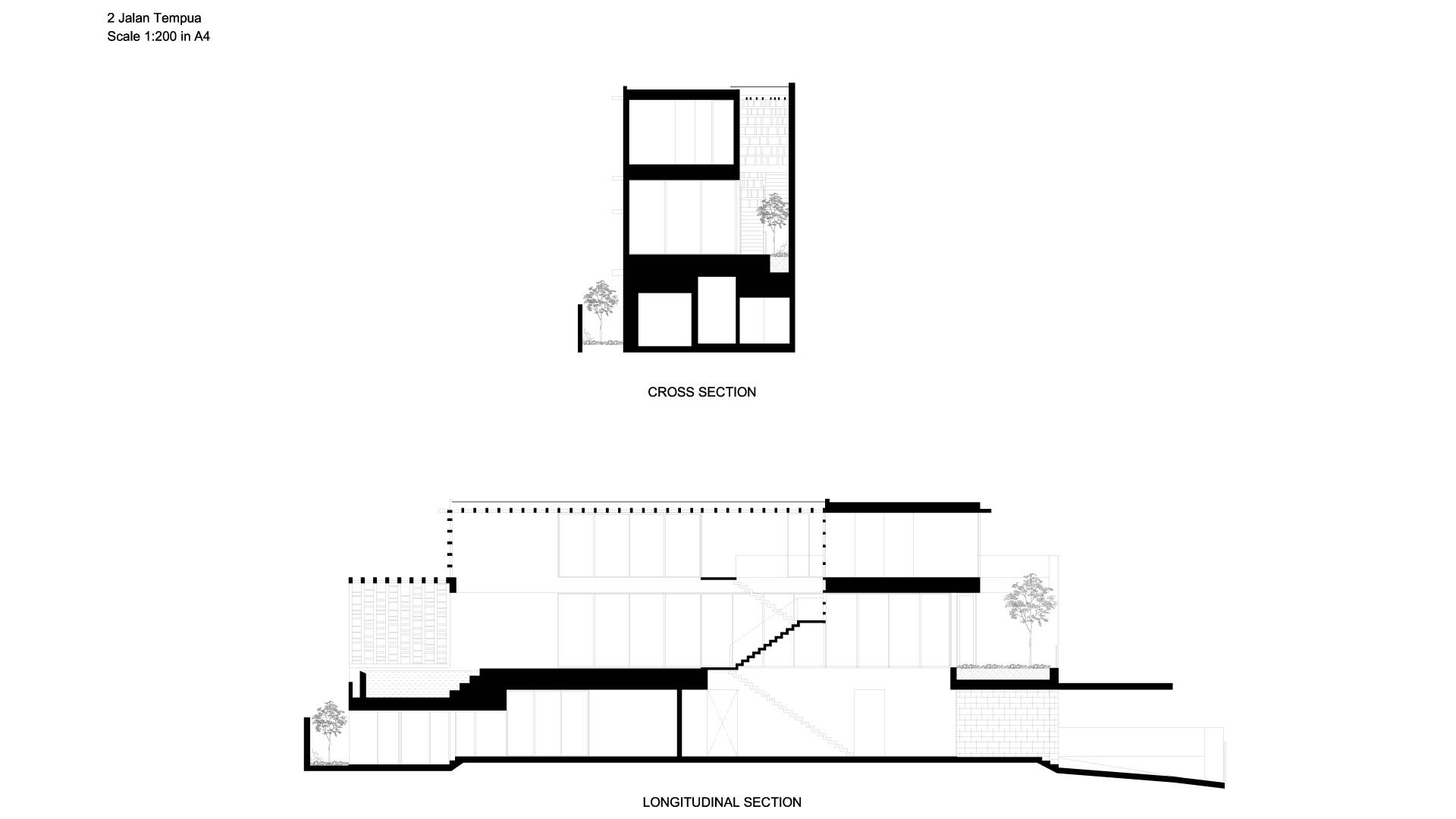 Nhà phố 3 tầng tại Singapore quanh năm lộng gió và thoáng sáng nhờ thiết kế 