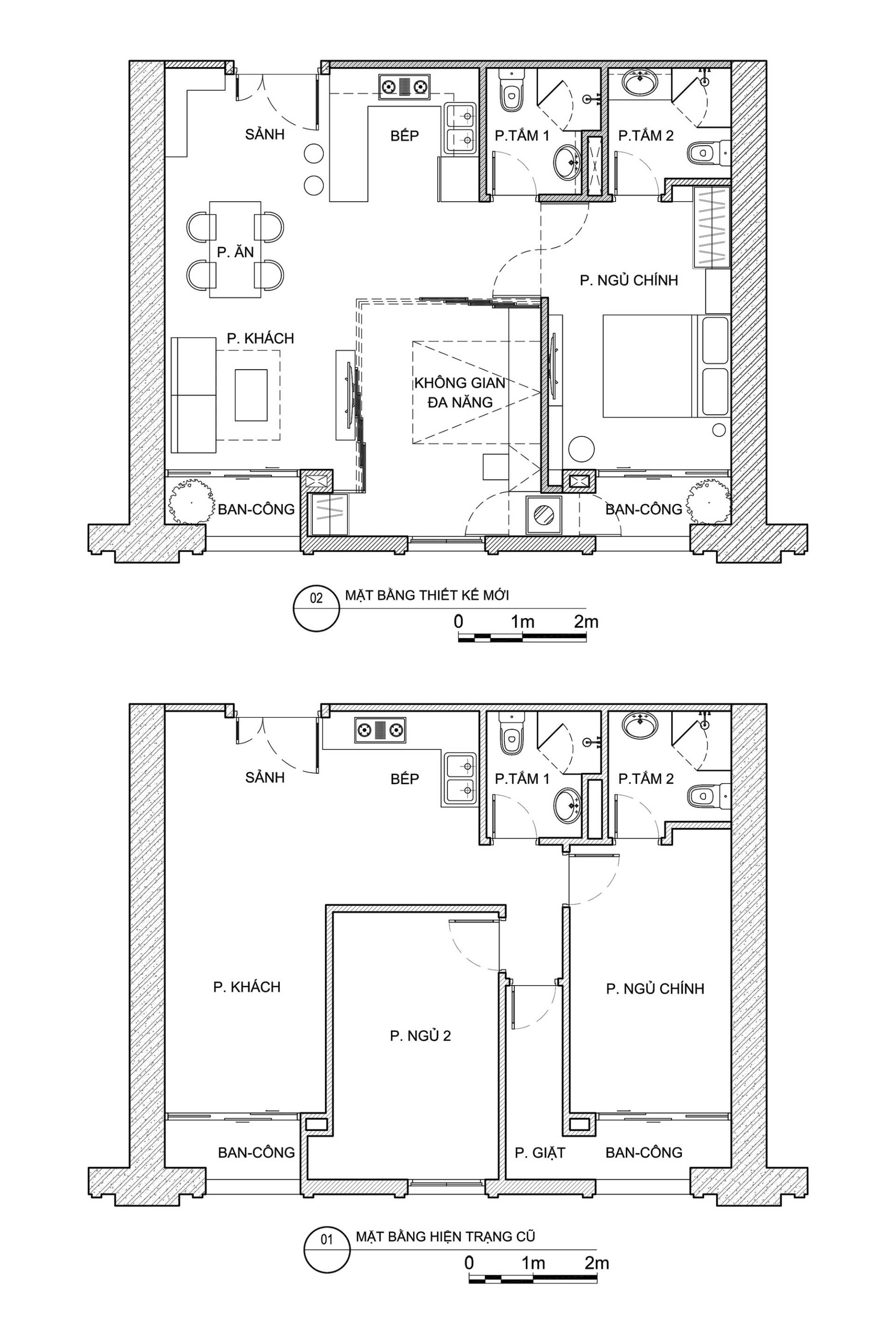 Căn hộ 65m2 của chàng trai Sài Gòn, đập bỏ tường ngăn để tạo không gian mở linh hoạt