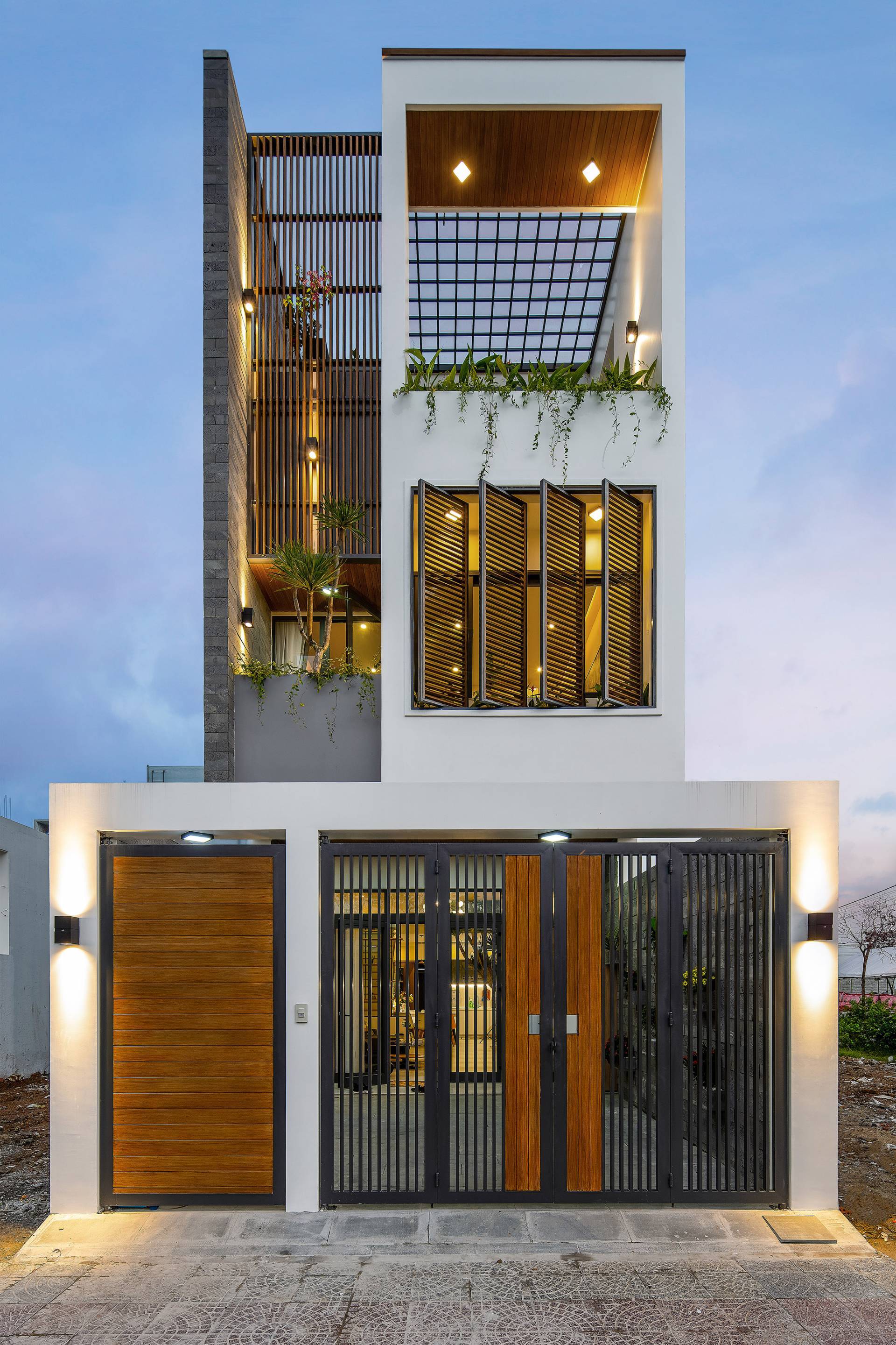 Tổng hợp 7 mẫu nhà 5x20 sở hữu thiết kế hiện đại, linh hoạt, đề cao không gian gắn kết gia đình