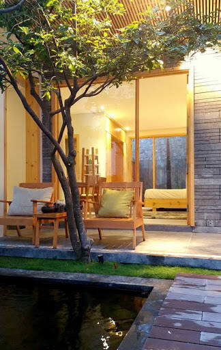 Cần gì xa hoa tráng lệ, một ngôi nhà nhỏ chan hòa với cây vườn, thiên nhiên là đủ mãn nguyện rồi