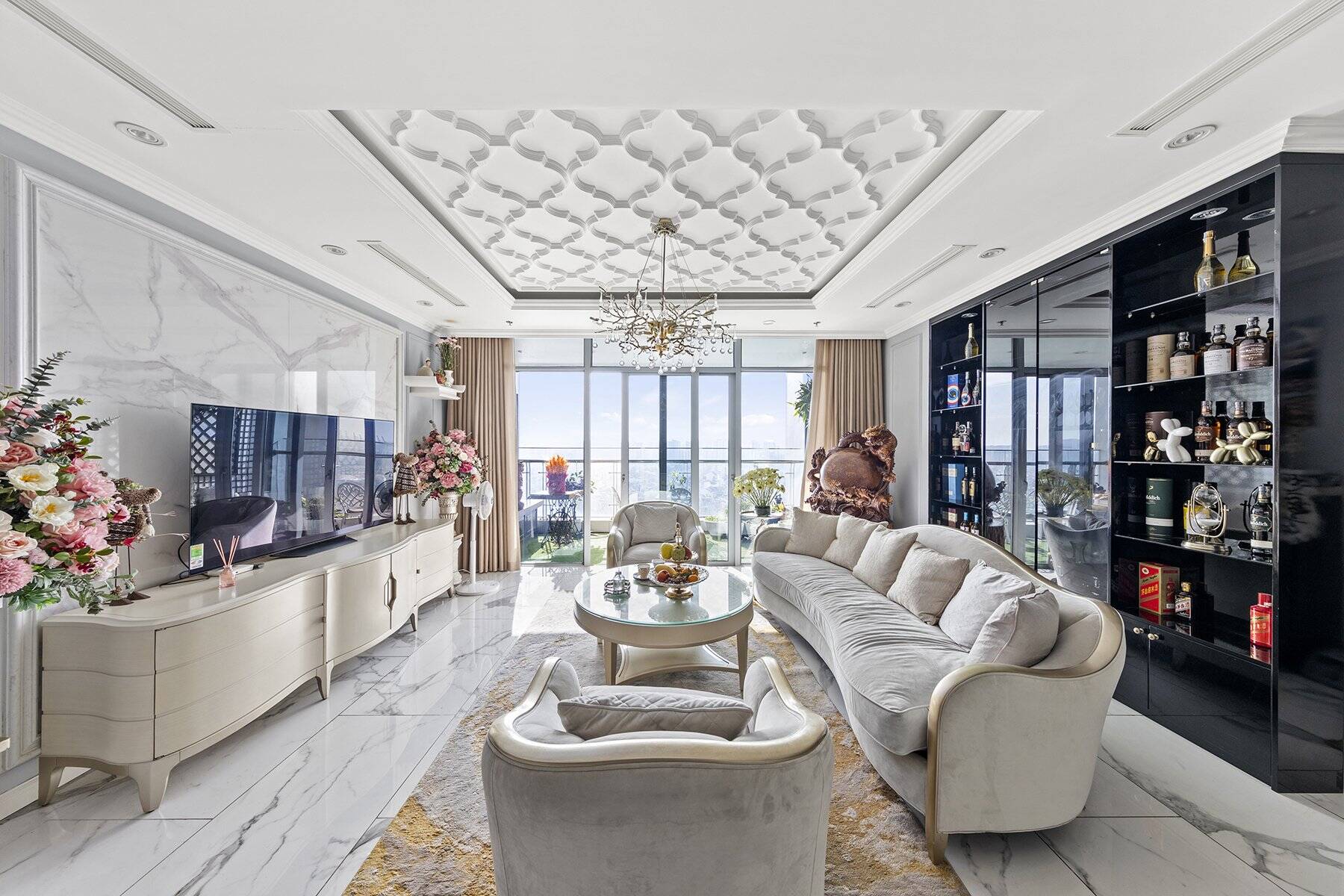 Căn hộ 188m2 khiến gia chủ dù
