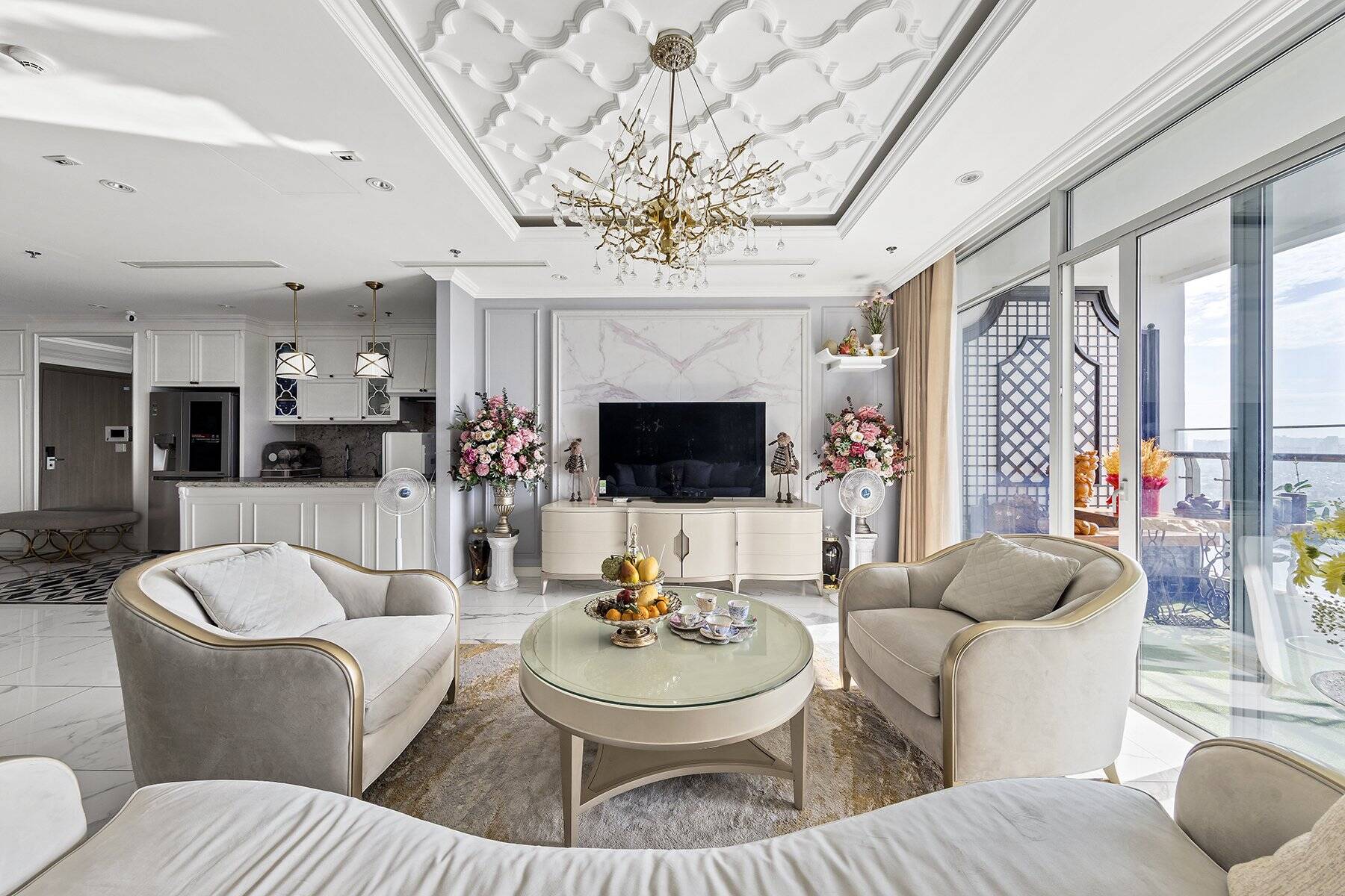 Căn hộ 188m2 khiến gia chủ dù