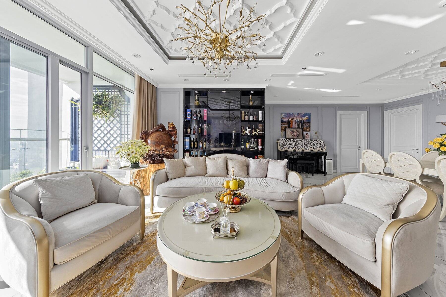 Căn hộ 188m2 khiến gia chủ dù