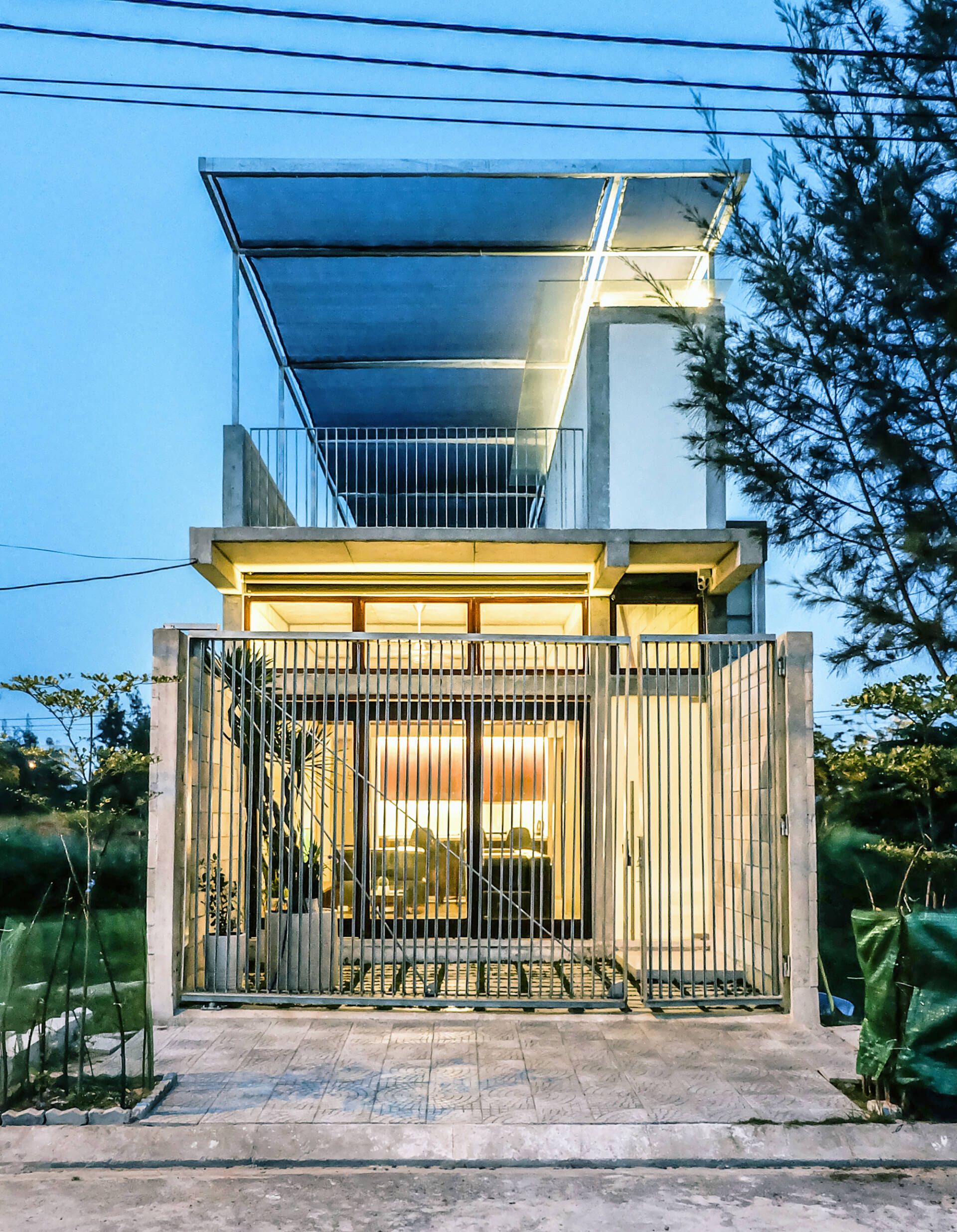 Nhà ống Đà Nẵng khung bê tông cốt thép, xây dựng nhỏ gọn và hướng tới thị trường tầm trung