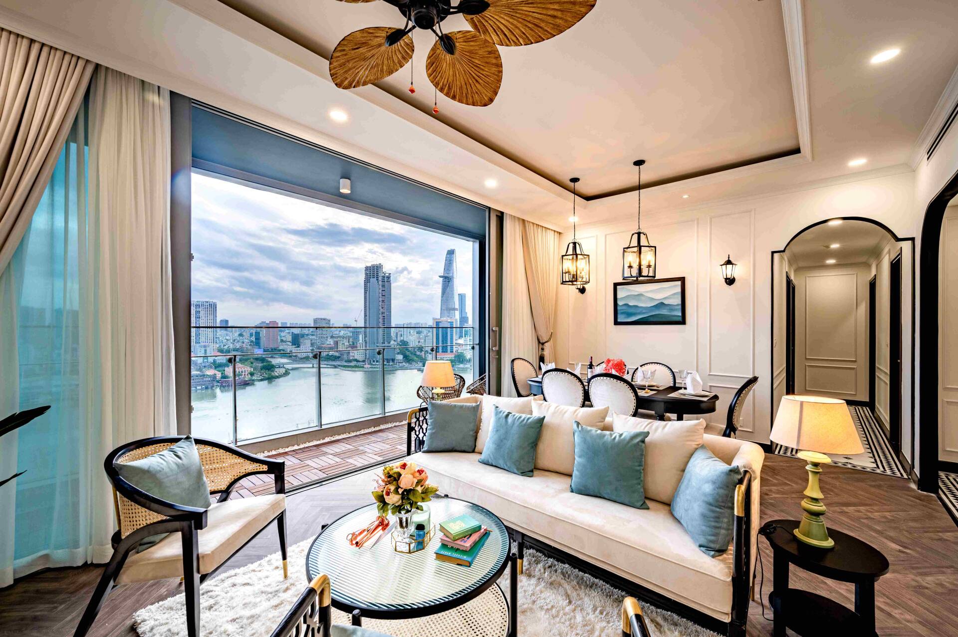 Căn hộ 129m2 sở hữu vẻ đẹp mê hoặc ở mọi góc nhìn, có chi phí hoàn thiện 750 triệu đồng
