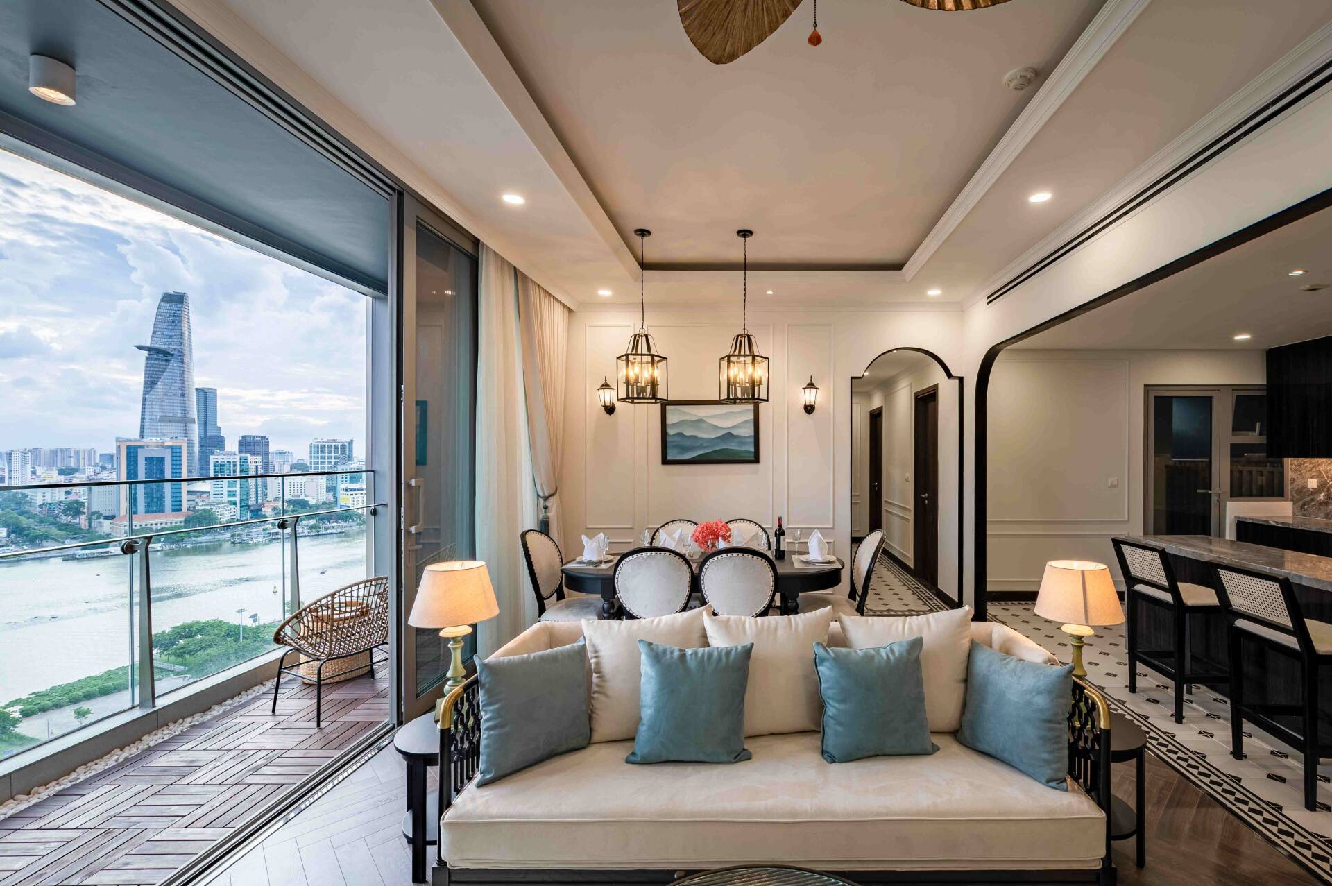 Căn hộ 129m2 sở hữu vẻ đẹp mê hoặc ở mọi góc nhìn, có chi phí hoàn thiện 750 triệu đồng