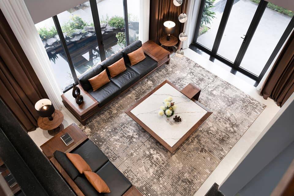 Xa quê 20 năm để lập nghiệp, đôi vợ chồng về lại cố hương xây biệt thự, dành riêng 600m2 cho sân vườn xanh ngát
