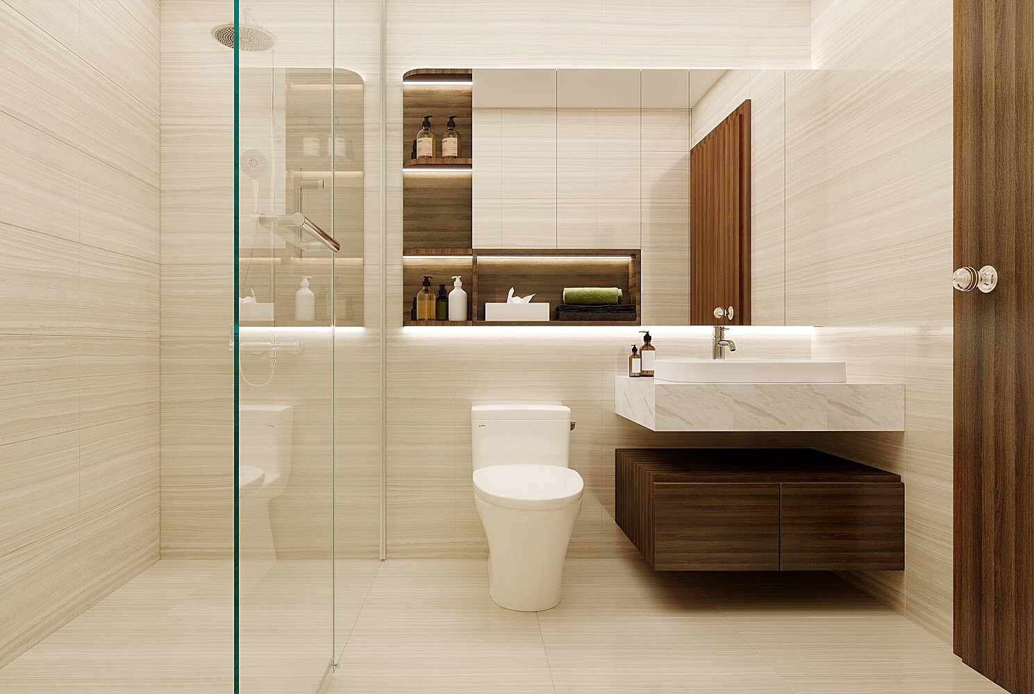 Thiết kế nội thất cao cấp căn hộ Saigon Royal - Vẻ đẹp hoàng gia hoàn mỹ