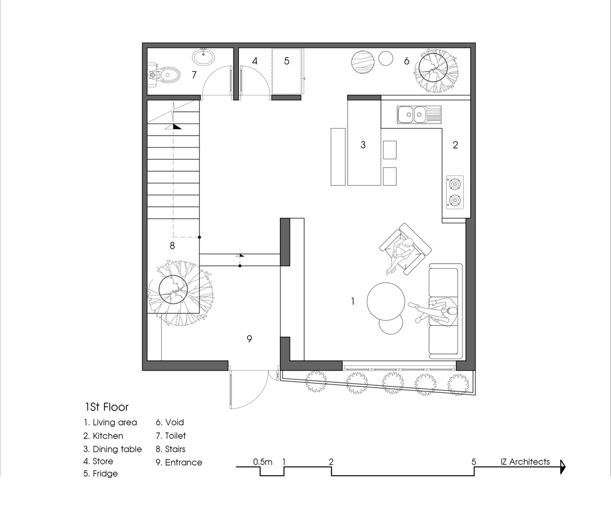 7x7 House